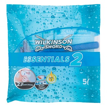 Wilkinson - 5 Rasoirs Pour Homme Essentials 2