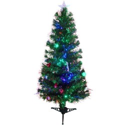 Sapin fibres optiques - hauteur 90 cm