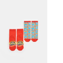 Chaussettes 2 packs Hot Wheels