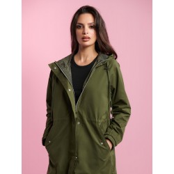 Veste parka à capuche