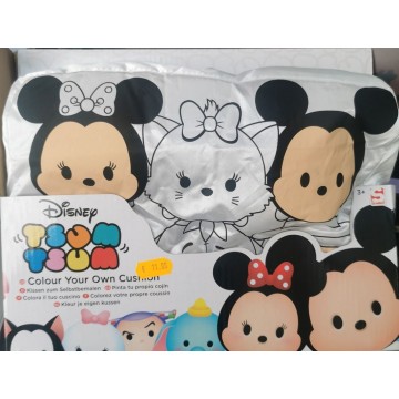 Coussin à colorier "Tsumtsum"