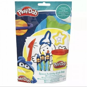 Play-Doh Space Activity Bags w Cutters Crayons Moulds & Colouring sheets