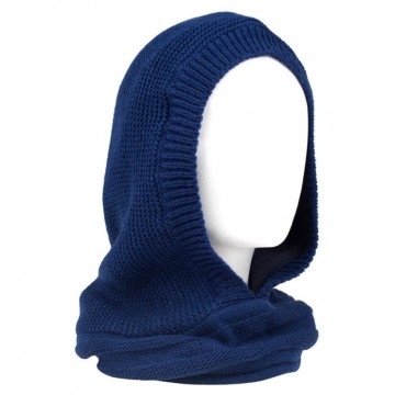 Snood à capuche doublé micropolaire mixte