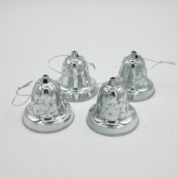 Lot de 4 suspensions cloche