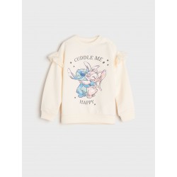 Sweat "Stitch" bébé fille