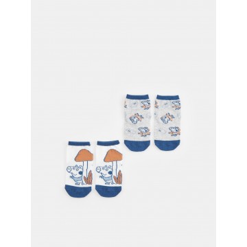 Lot de 2 paires de chaussettes bébé garçon