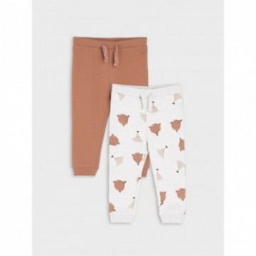 Lot de 2 pantalons jogging bébé garçon