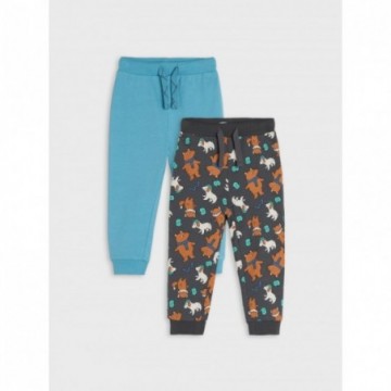 Lot de 2 pantalons de jogging bébé garçon