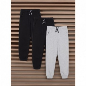 Lot de 3 pantalons de jogging garçon