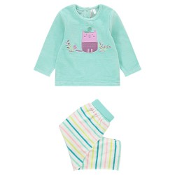 Pyjama velours bébé fille