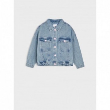 Veste en jean "Stitch" fille