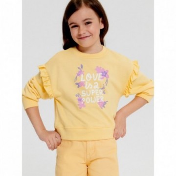 Sweatshirt imprimé fille