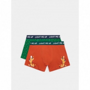 Lot de 2 boxers