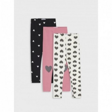 Lot de 3 leggings fille