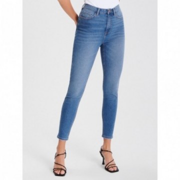 Jean skinny taille haute