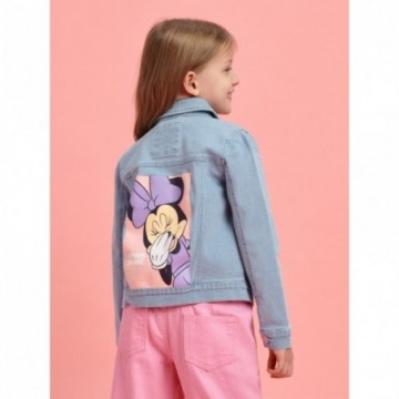 Veste en jean "Minnie" fille