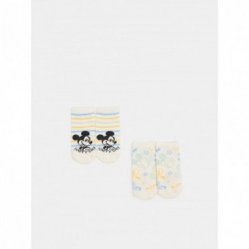 Lot de 2 paires de chaussettes "Mickey" bébé garçon