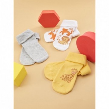 Lot de 3 paires de chaussettes bébé garçon