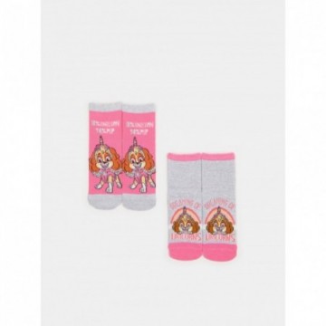 Lot de 2 paires de chaussettes fille