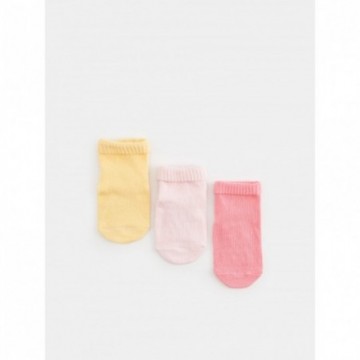 Lot de 3 paires de chaussettes bébé fille