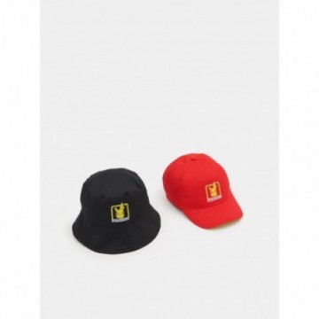 Lot casquette + chapeau garçon