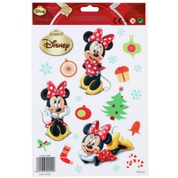 Sticker électrostatique Noël Minnie