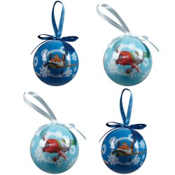 Boule de Noël Disney Planes x4