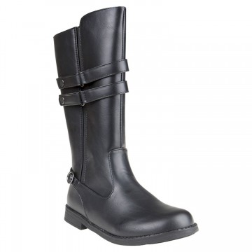 Bottes noires fille