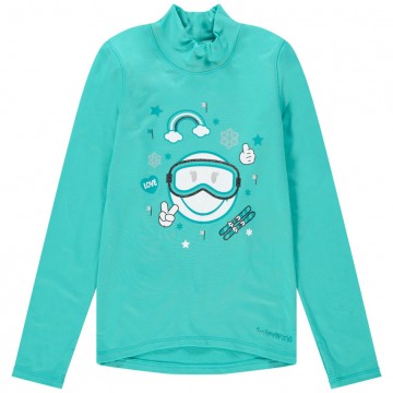 Sous-pull col cheminé "SmileyWorld" fille