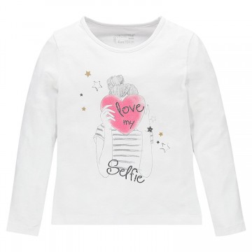 Tee-shirt manches longues fille