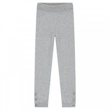 Legging en tricot uni fille