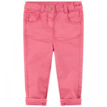 Pantalon slim en coton bébé fille