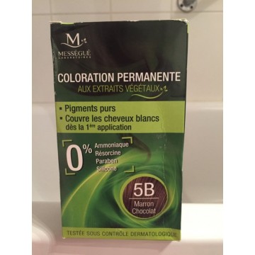 Coloration permanente 5B marron chocolat