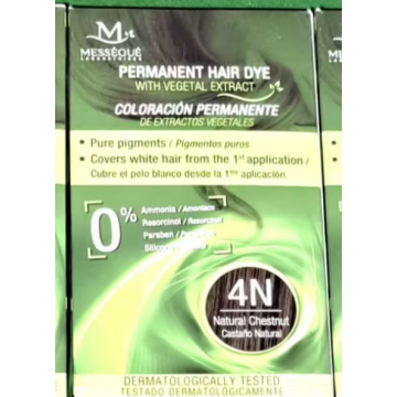 Coloration permanente 5B chatain naturel