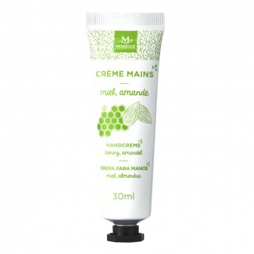 Crème mains miel, amande 30 ml