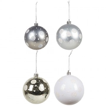 Lot de 4 boules de Noël