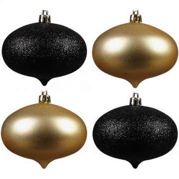 Lot de 4 boules de Noël