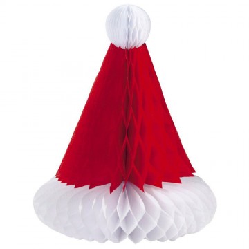 Bonnet père Noël en papier