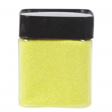 Paillettes décoratives jaunes