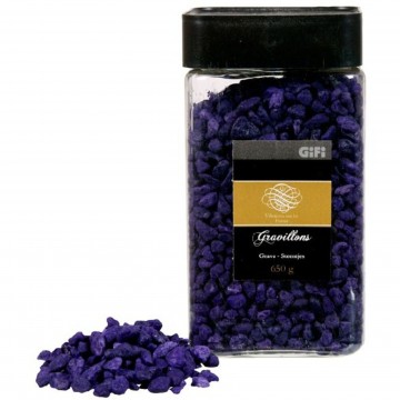 Gravillons décoratifs violets - 650 gr