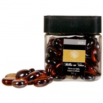 Galets décoratifs marrons - 300 gr