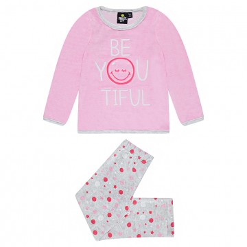 Pyjama en velours "SmileyWorld" fille