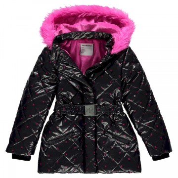 Parka vernie doublée sherpa fille