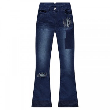 Jean flare effet used fille