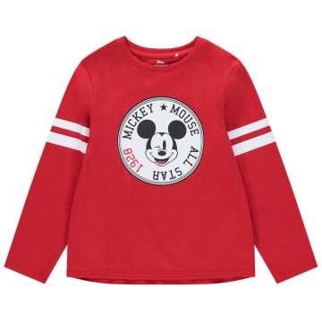 Tee-shirt en coton bio "Mickey" garçon