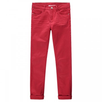 Pantalon slim en twill fille