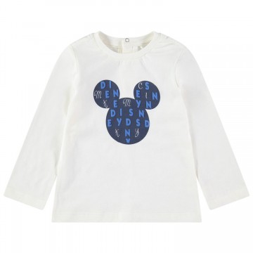 Tee-shirt manches longues en jersey "Mickey" bébé garçon