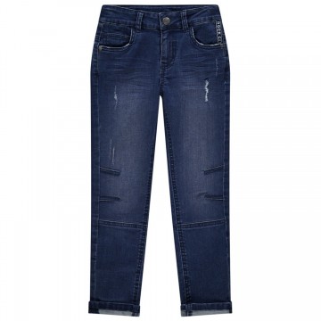 Jean effet délavé skinny garçon