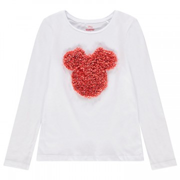 Tee-shirt manches longues "Minnie"ac fille