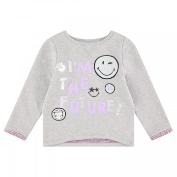 Sweat en molleton "Smiley world" fille